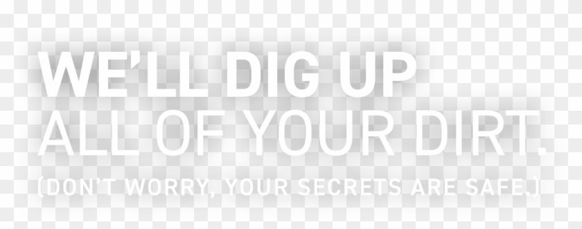 Well Dig Up All Your Dirt - Parallel Clipart #4893241