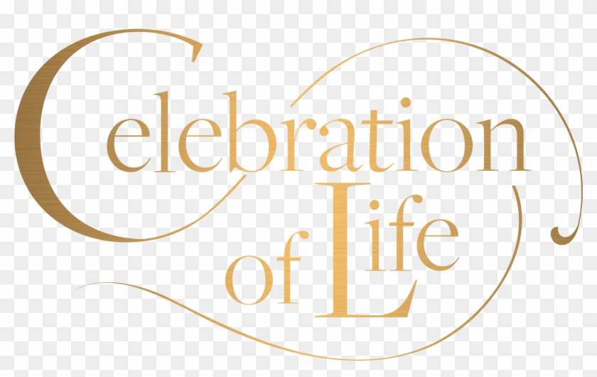 Celebration Of Life Design Clipart #4893438