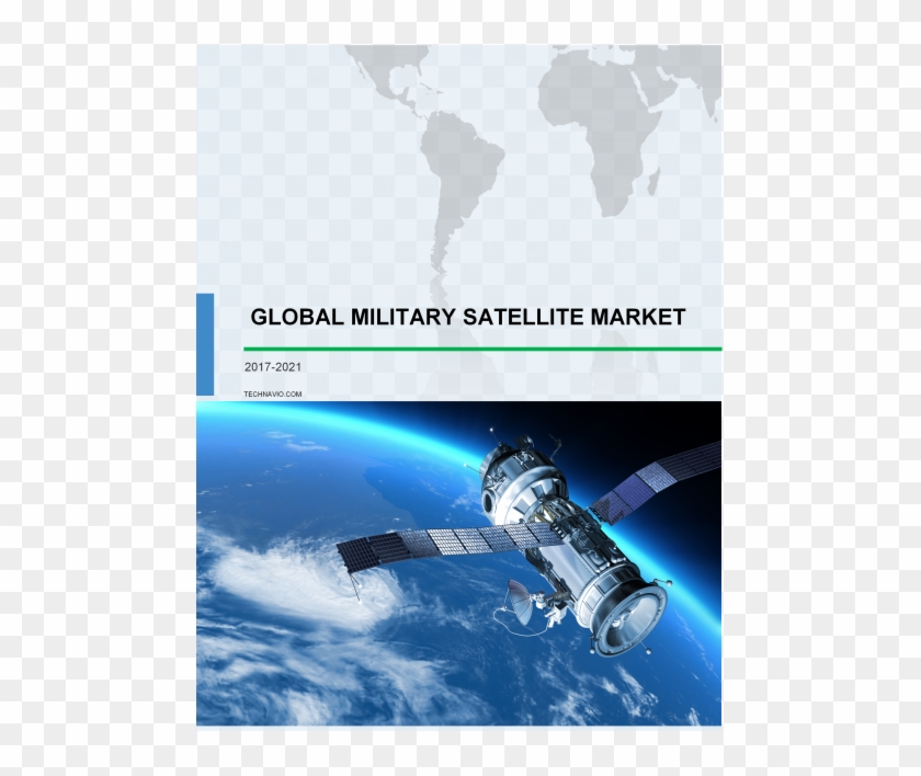 Military Satellite Market - Space Station Clipart #4893607