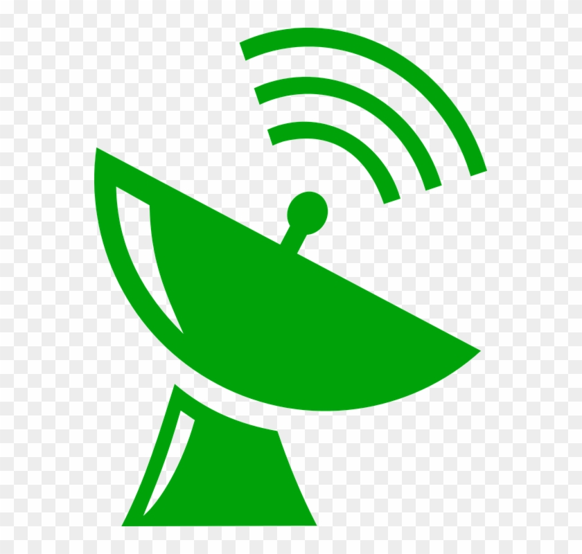 Satellite Dish Icon Vector Clipart #4893643