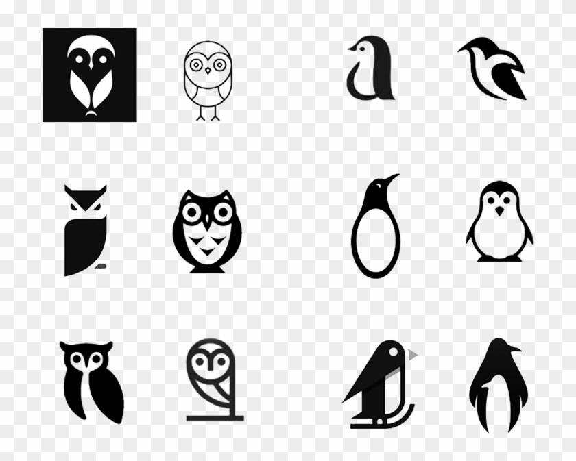 We Replied By Gathering A Collection Of Owl Logos And - Owl Logos Clipart #4893784