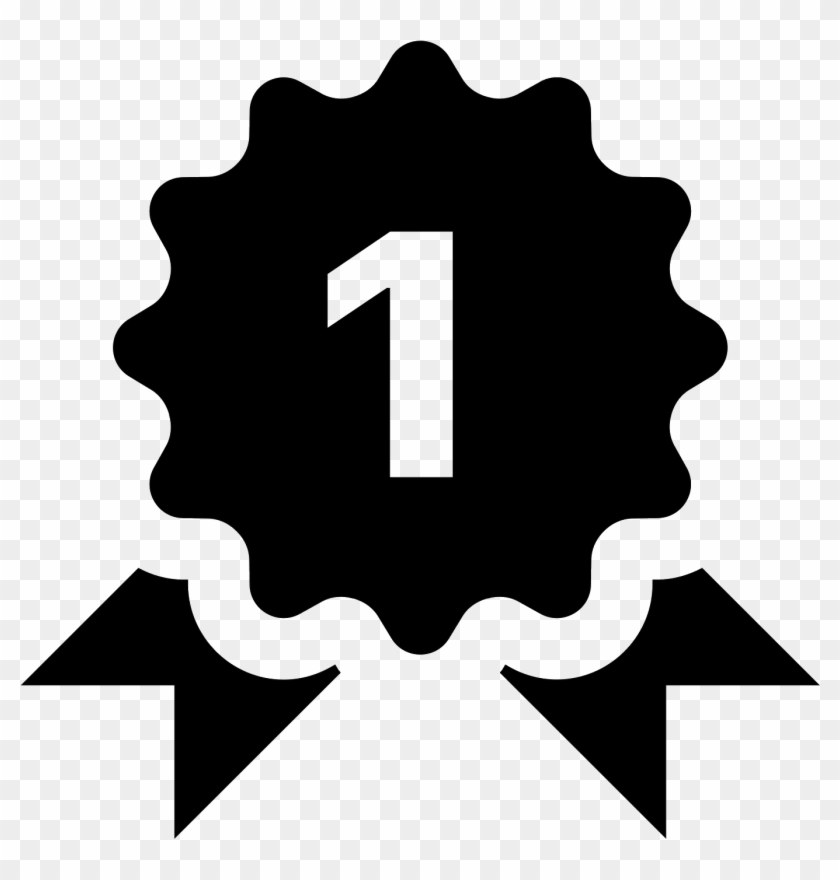First Place Ribbon Icon Clipart