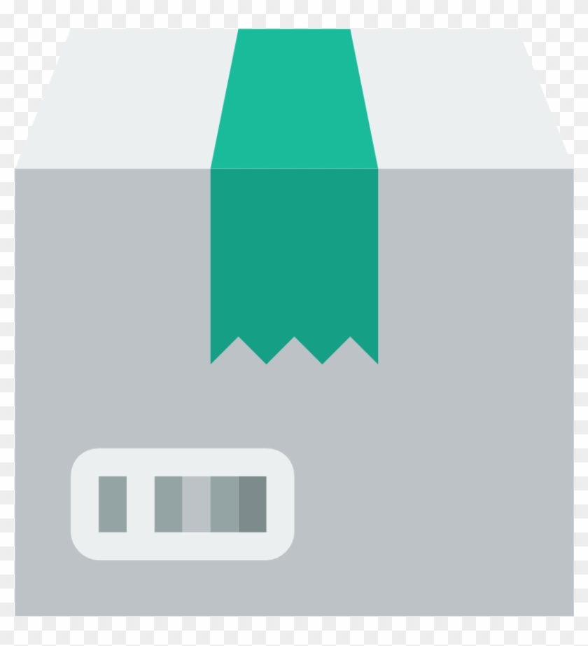 Carton Icon - Carton Flat Icon Clipart #4894127