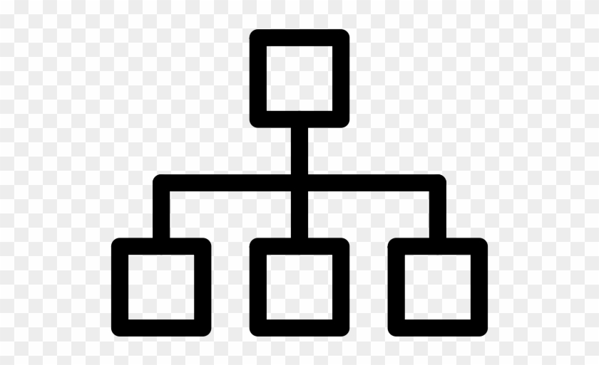 Ia Projects - Org Chart Icon Transparent Background Clipart