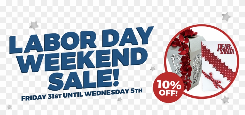 Sale Transparent Labor Day - Graphic Design Clipart #4894896