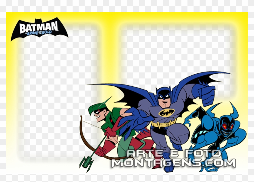 Moldura Batman Png - Batman Brave Andthe Bold Clipart #4895141
