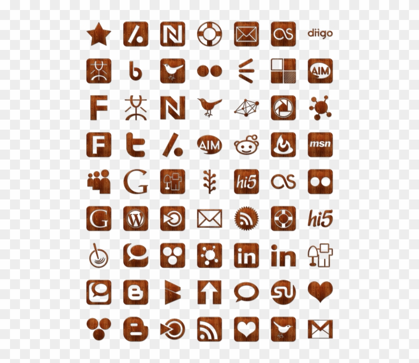 Search - Pack Icons Social Media Clipart #4895559