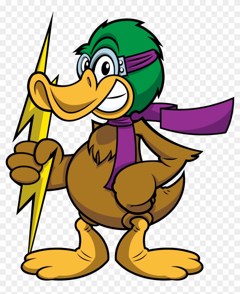 Richland College Thunderduck Mascot Logos - Cartoon Clipart #4895605