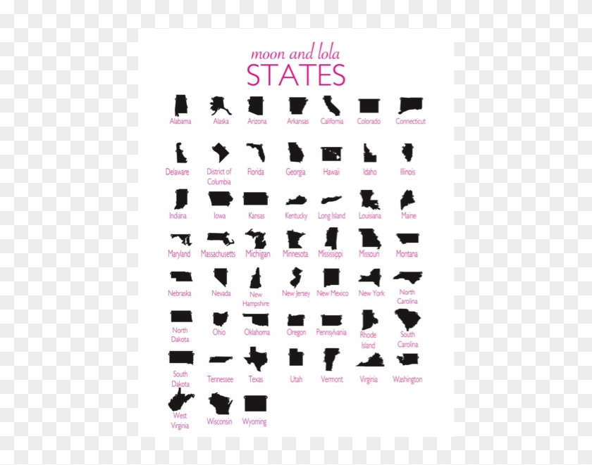 Moon And Lola - Nombres De Niñas Para Colorear Clipart