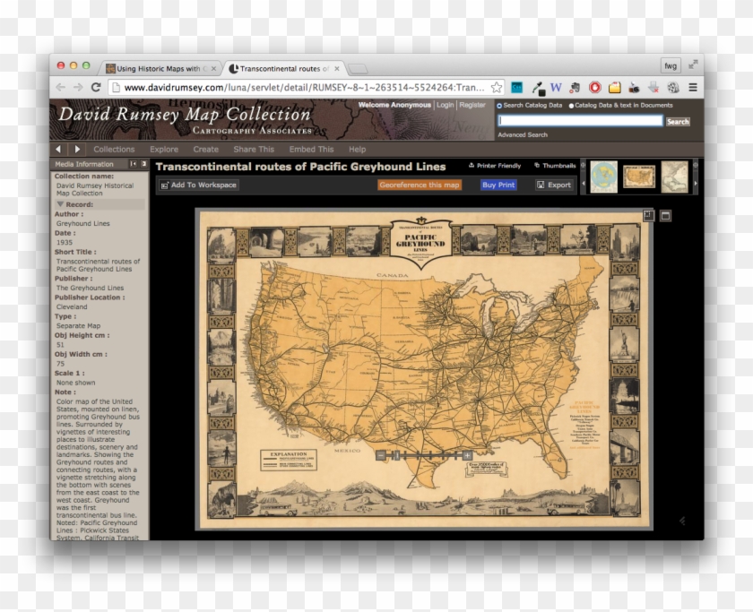 Historic Maps Gis = Better Historical Insight - Usa Map 1930 Clipart