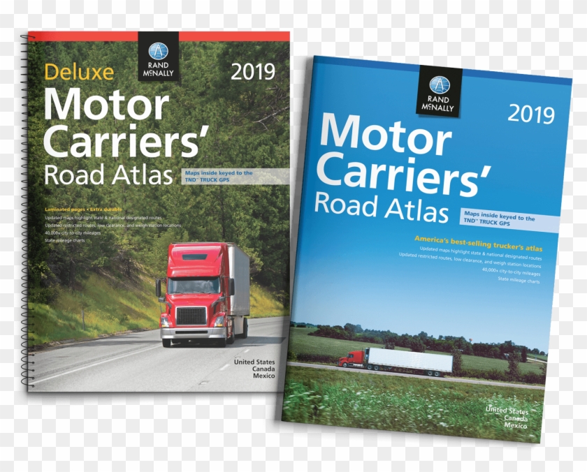 Motor Carriers Road Atlas - Rand Mcnally Truck Road Atlas 2019 Clipart