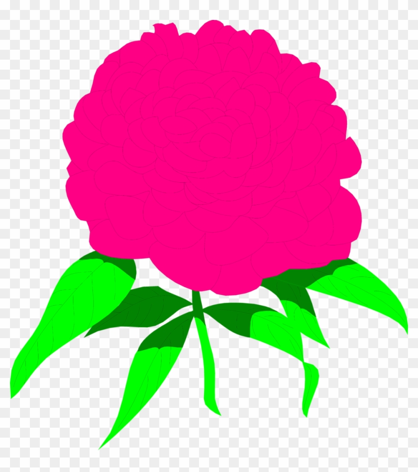 Peony Cliparts Free - Rose - Png Download #4896822