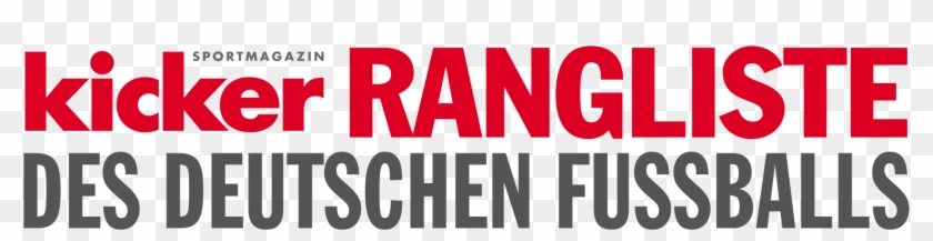 Kicker Rangliste Des Deutschen Fußballs - Oval Clipart