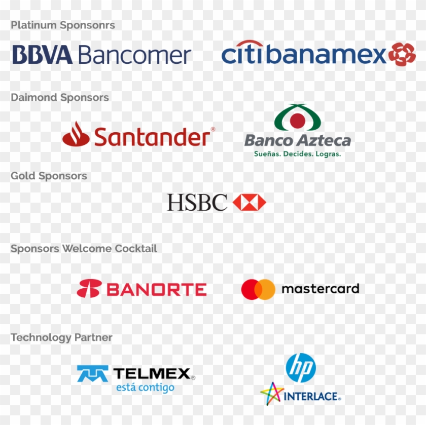 Sponsors - Banco Azteca Clipart
