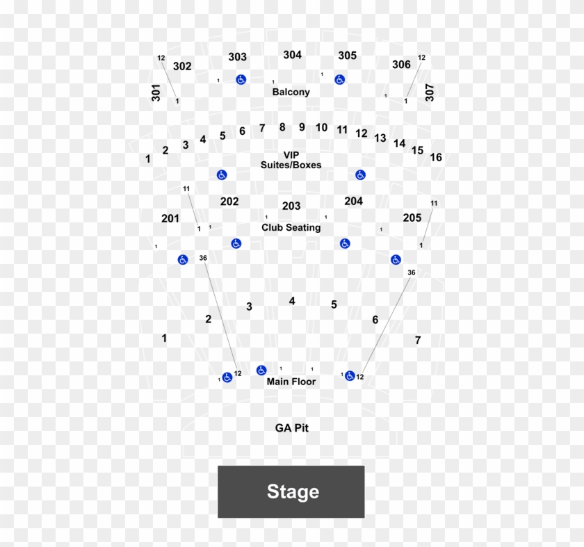 Joey Bada$, Flatbush Zombies, The Underachievers, Kirk - Comerica Theatre Row 12 Clipart #4898732