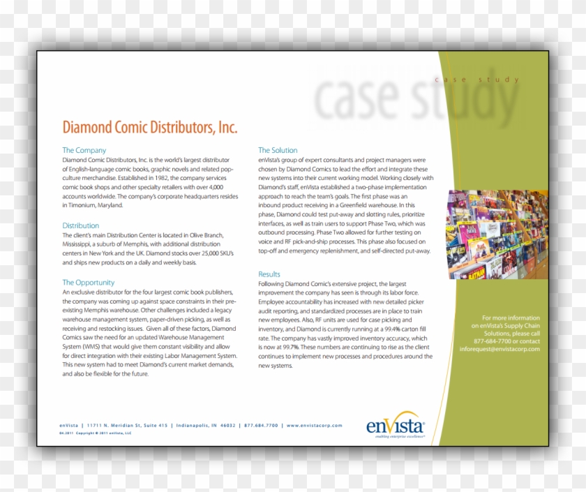 Download Our Case Study - Comic Shop Clipart
