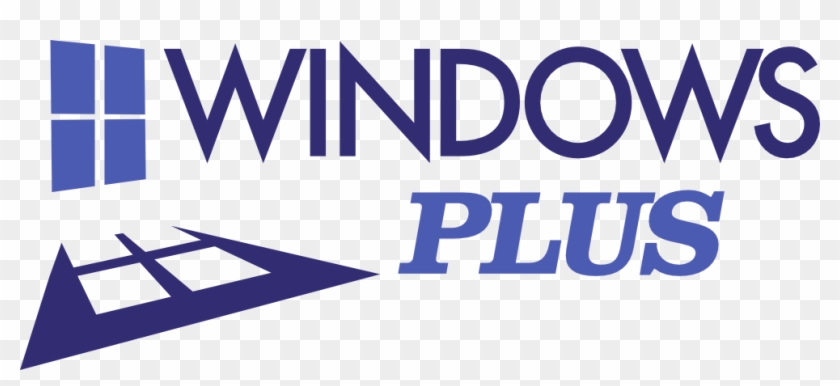 Windows Plus Logo - Oval Clipart
