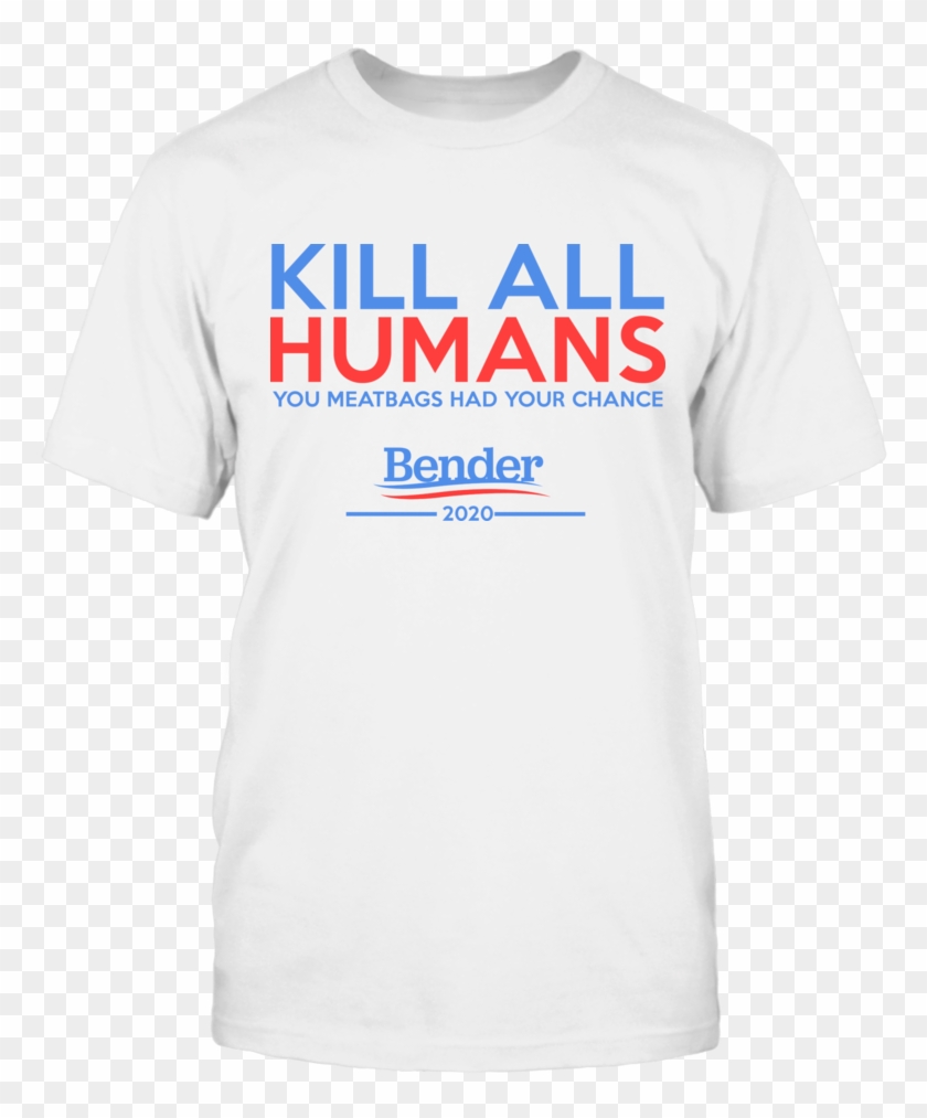 Futurama, Bender For President Front Picture - Active Shirt Clipart #4899433