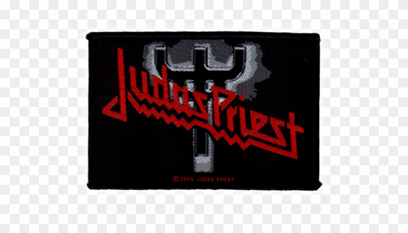 Judas Priest Official Patch Logo / Fork Woven Sew-on - Judas Priest Logo Clipart #4899685