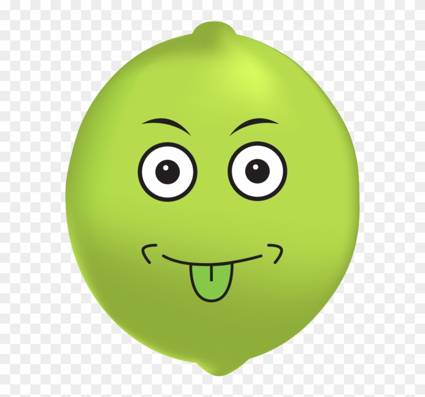 Lime Emoji-18 - Smiley Clipart #490013