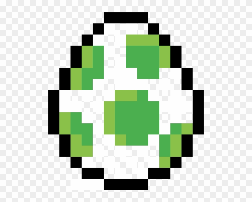 Yoshi-{super Mario Bros}yoshi Egg - Yoshi's Island Egg Sprite Clipart #490033