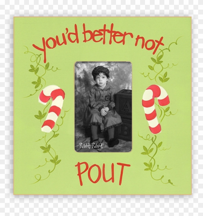 Better Not Pout Lime - Picture Frame Clipart #490140