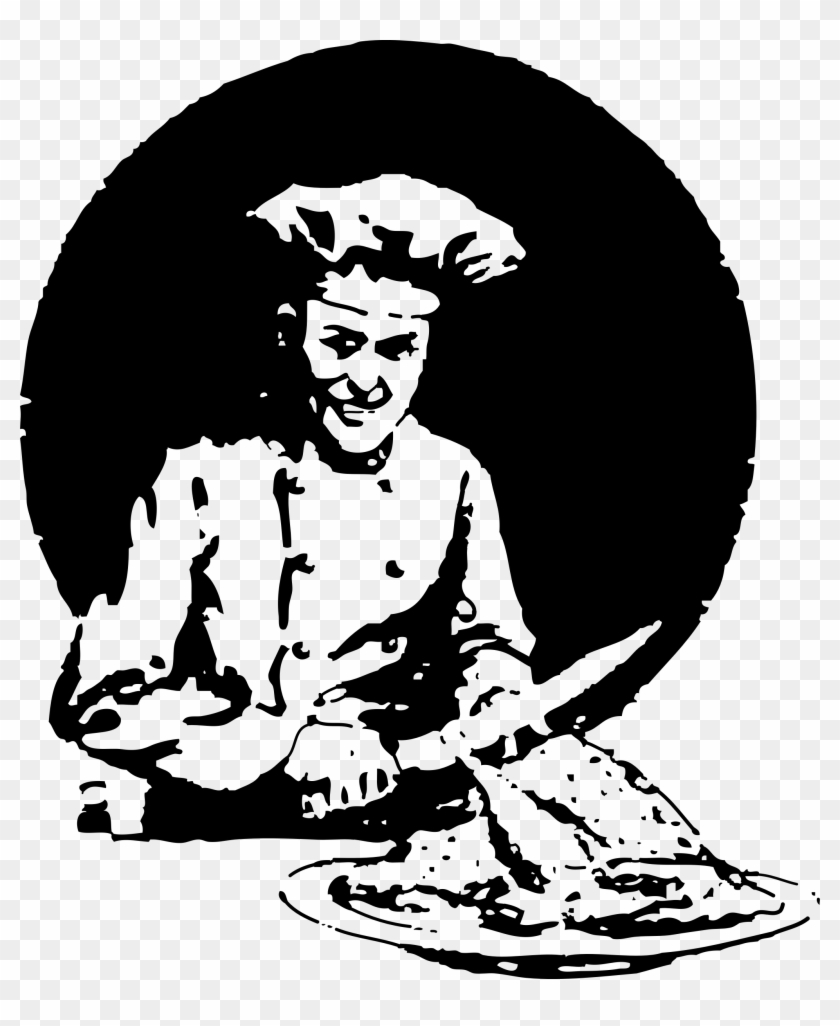 This Free Icons Png Design Of Chef Carves Turkey Clipart