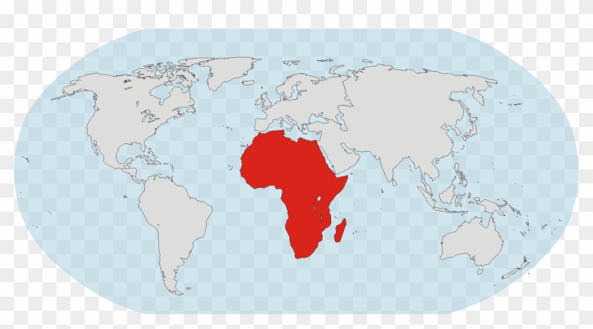 Globo Africa - Africa Clipart #490324