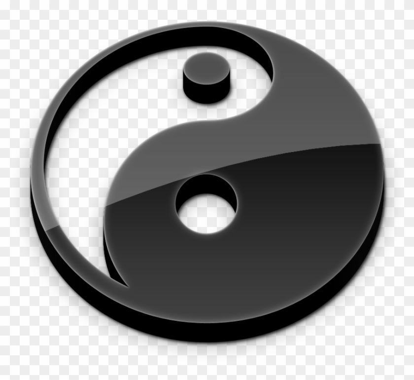 Impressive Wallpapers, F - Yin Yang 3d Png Clipart #490357