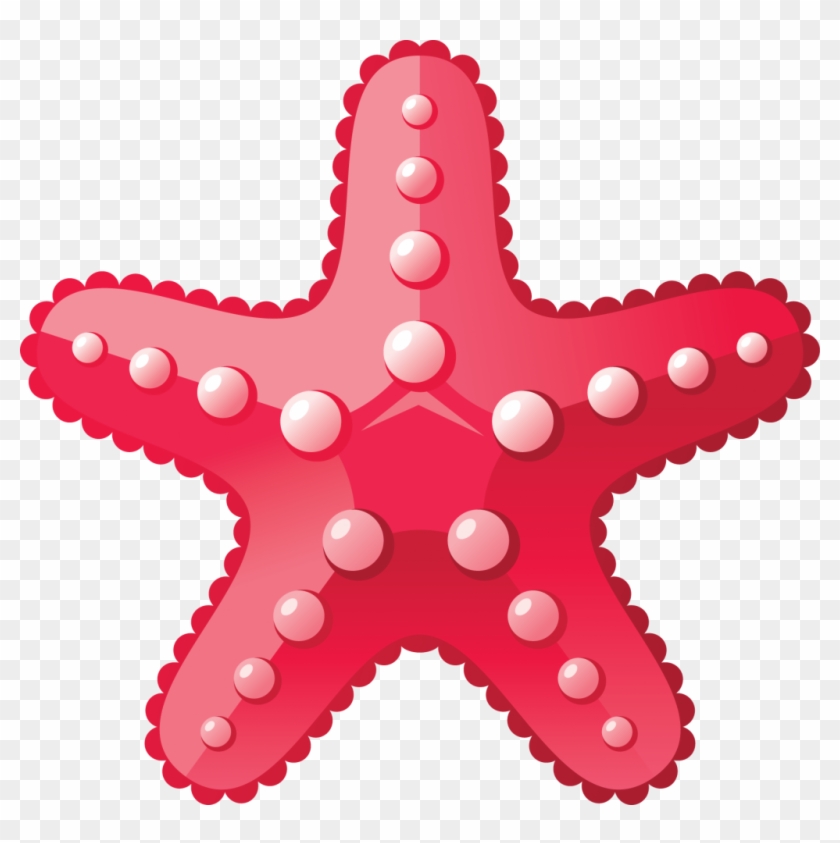 Starfish Png Hd - Estrela Fundo Do Mar Desenho Png Clipart #490534