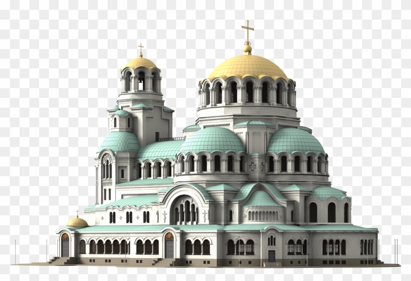 1800 X 1173 - Alexander Nevsky Cathedral Png Clipart