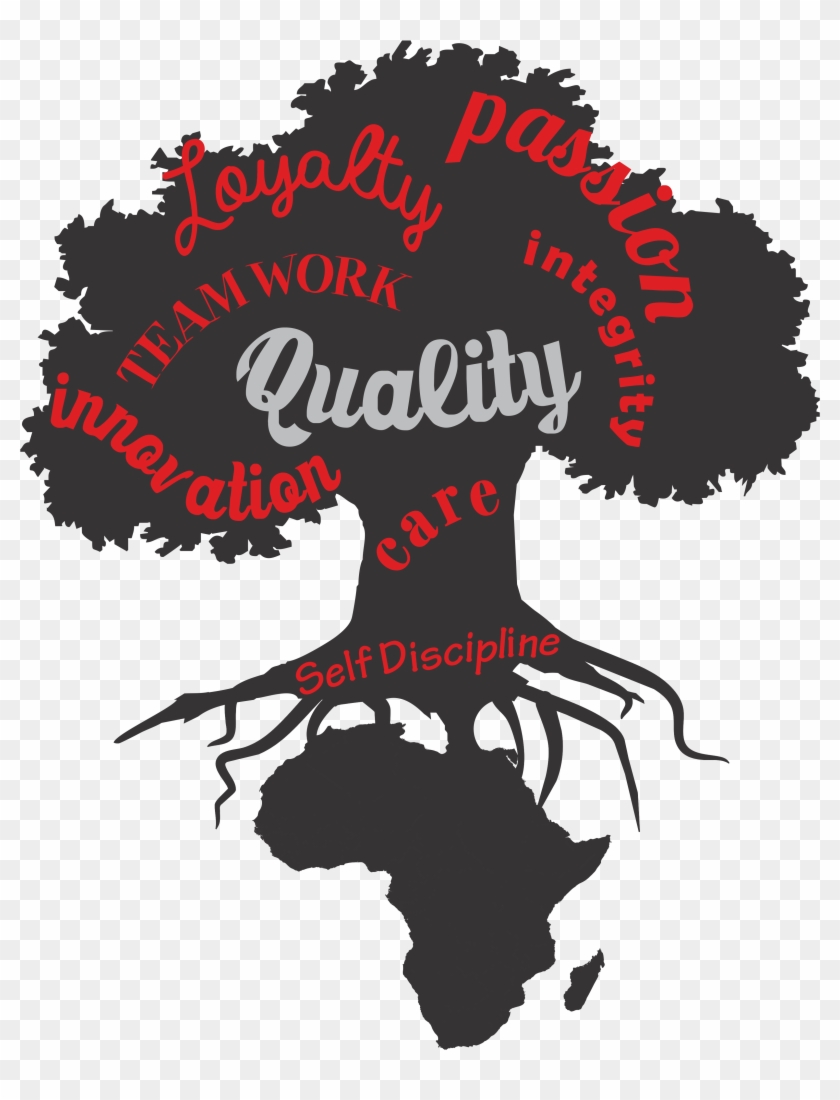 Think Outside The Box - Black African Map Png Clipart #490993