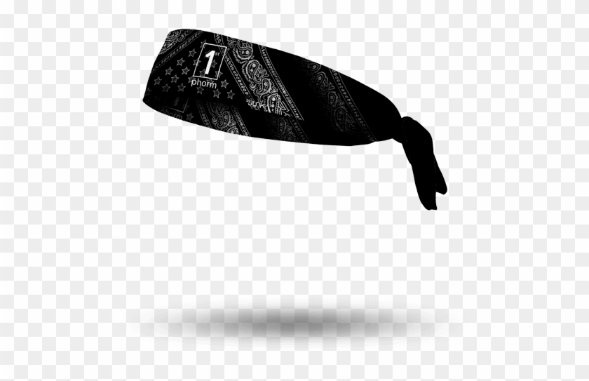 1p Black Bandana - Black Bandana Png Clipart