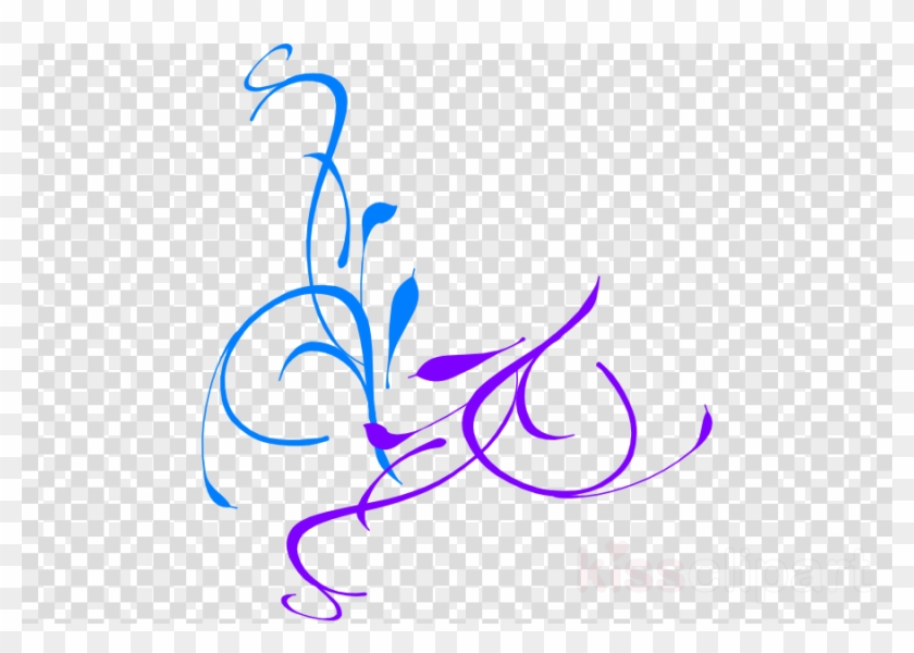 Download Purple Swirls Png Clipart Borders And Frames - Clipart Jack And The Beanstalk Transparent Png
