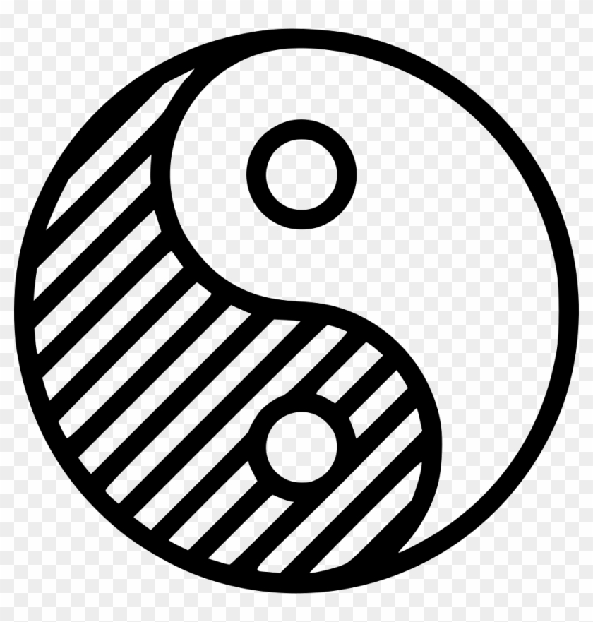 Philosophy Yin Yang Alfa Omega Evil Good Dialectics - 2016 Indian Chieftain Sissy Bar Clipart #491162