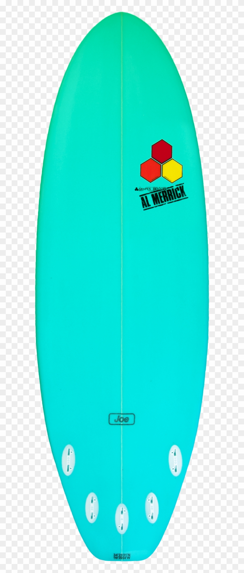 Blue Al Merrick Surfboard Clipart #491209