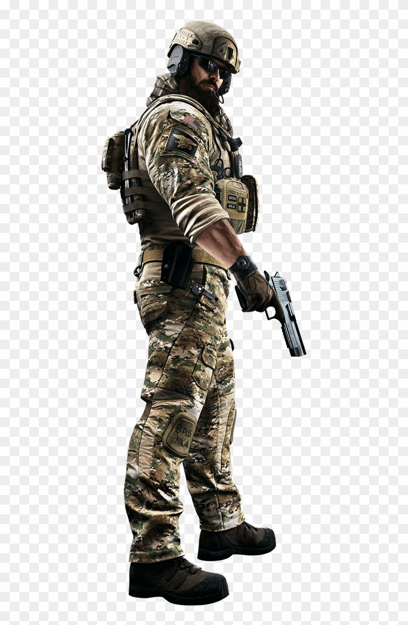 Rainbow Six Siege Blackbeard Png - Jackal Rainbow Six Siege Png Clipart #491243