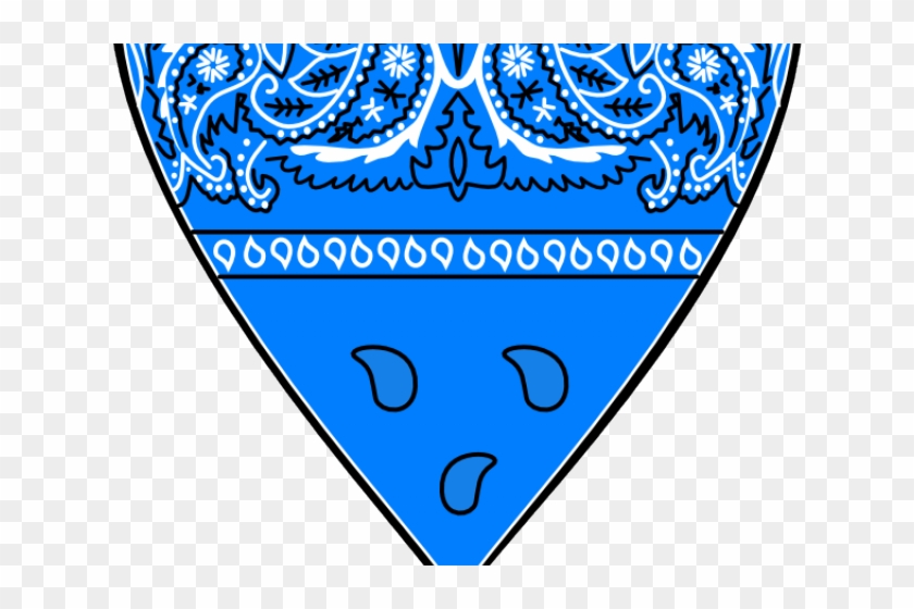 Ninja Clipart Bandana - Blue Bandana Png Transparent Png #491269