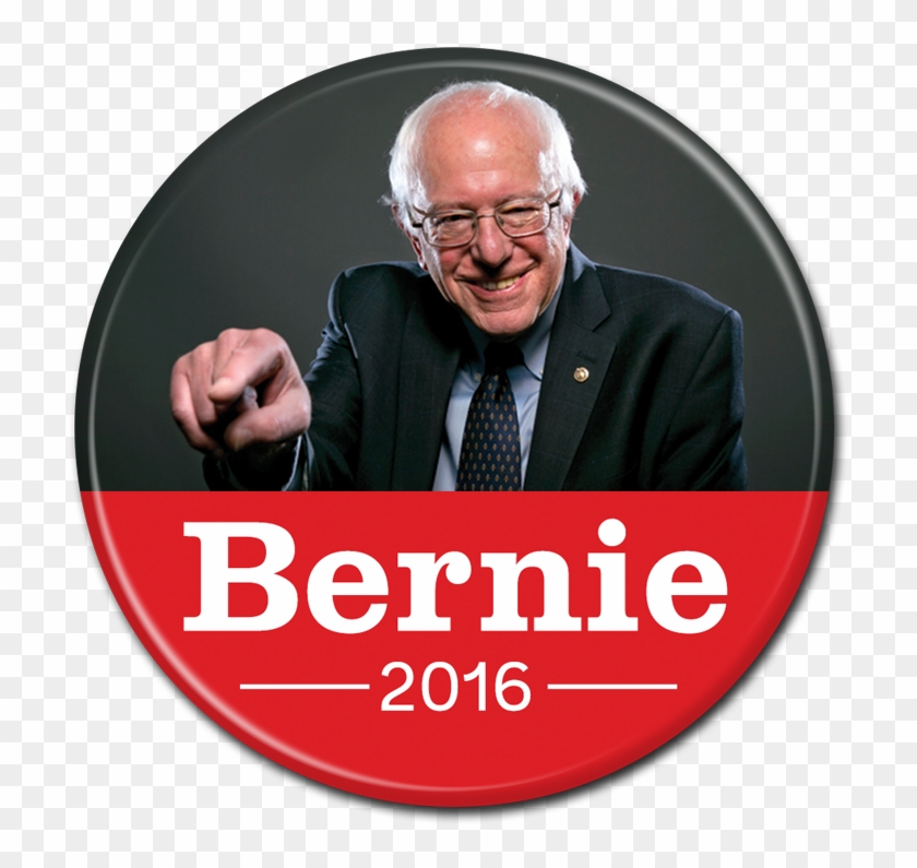 Bernie Sanders Button Clipart