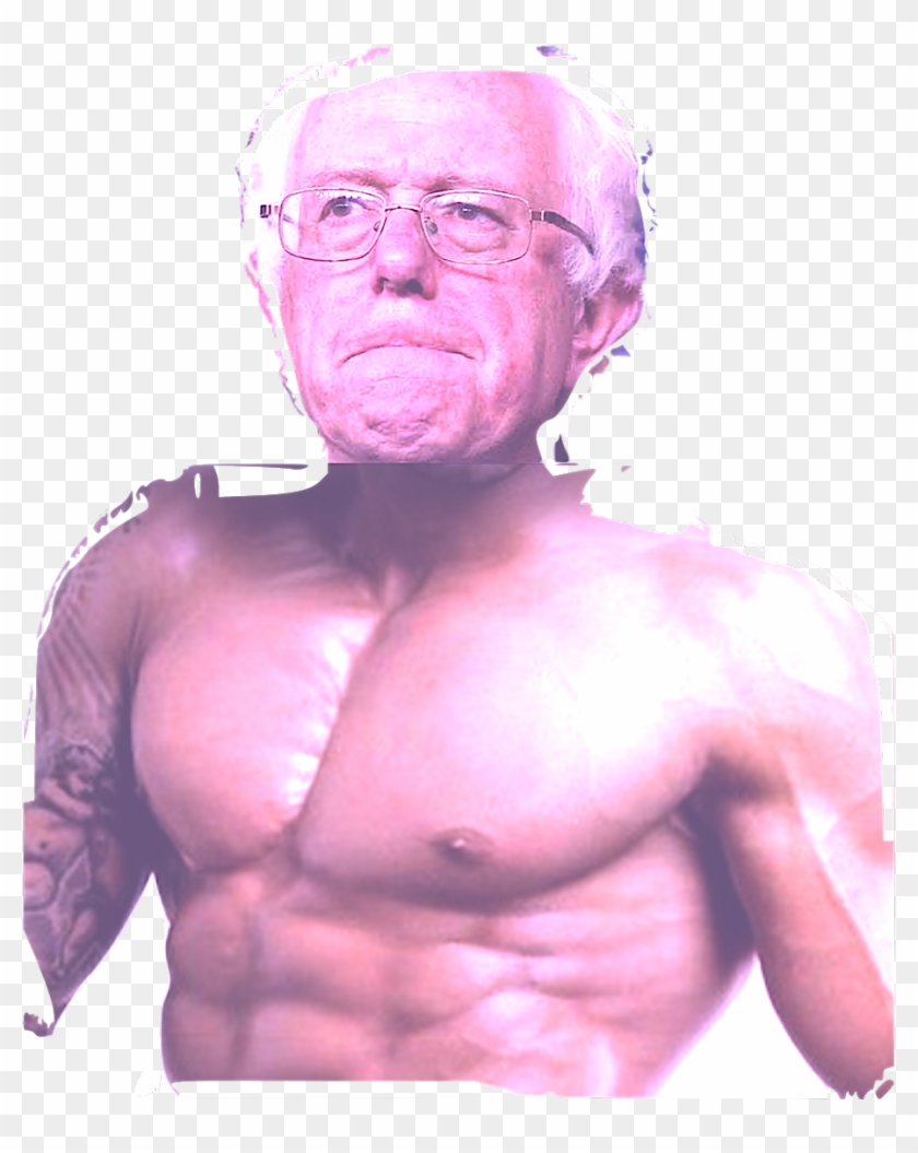 Bernie Sanders Looked So Stromo Atop The Pride Float - Bernie Sanders Transparent Head Clipart