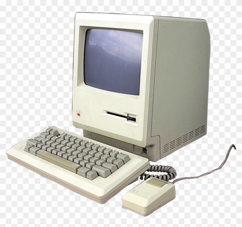 Mac Vintage Computer - Vintage Computer Png Clipart