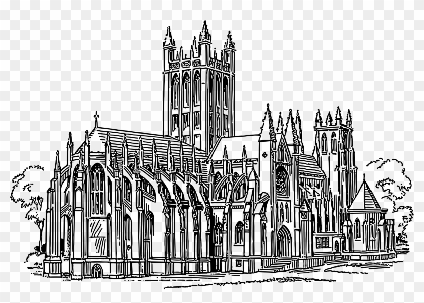 This Free Icons Png Design Of Gothic Church Clipart #492012