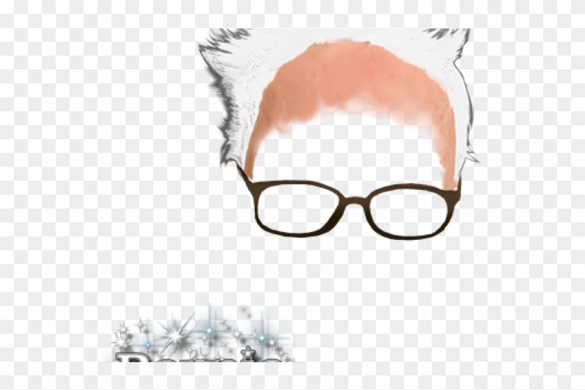 Hair Clipart Bernie Sanders - Sketch - Png Download