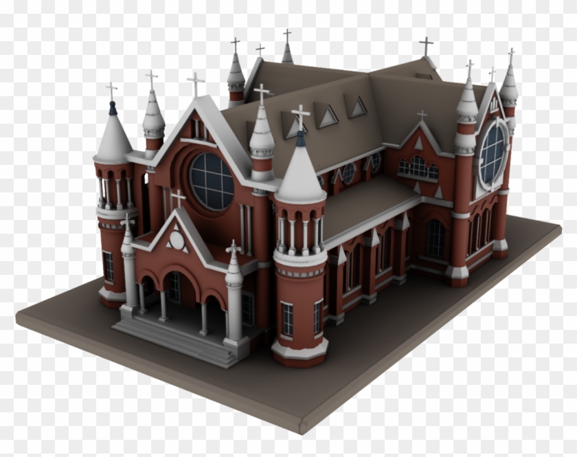 3d Modeling & Simulations - 3d Model Architectural Png Clipart #492219