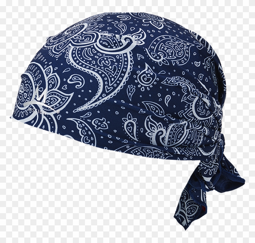 Blue Bandana Headband Transparent Clipart