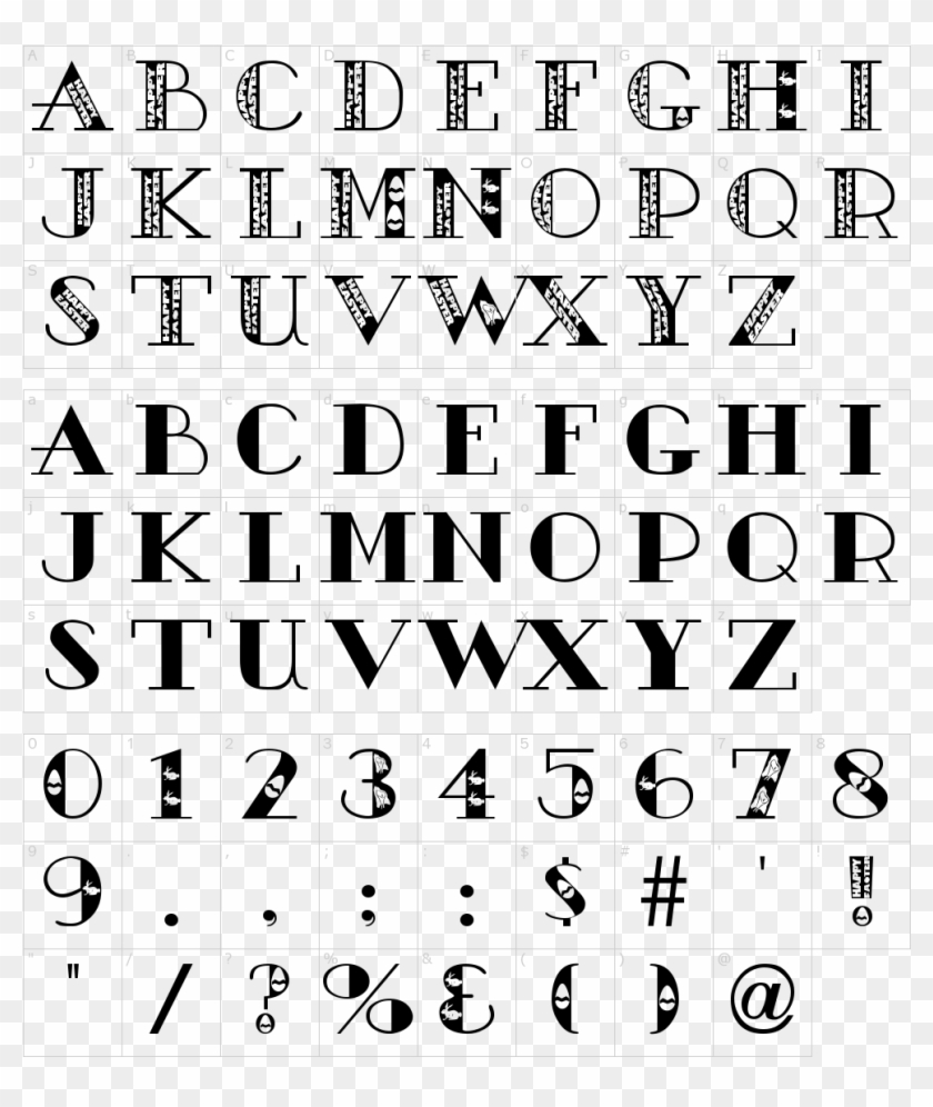 Easter Typography Png - Download Easter Font Clipart #492394