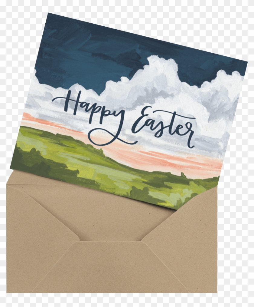Happy Easter Cards, Mailed For You - Paper Clipart #492504