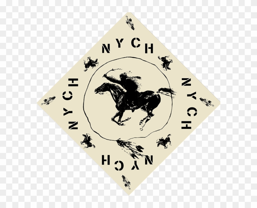 Neil Young Nych 2018 Tour Natural Bandana - Neil Young Crazy Horse Art Clipart