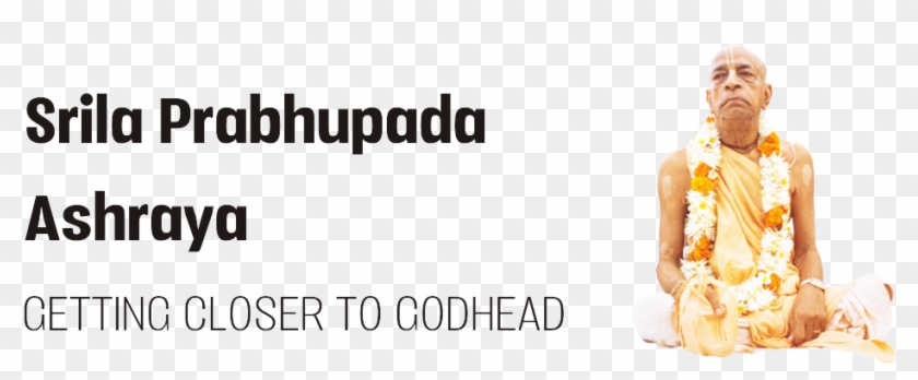 Srila Prabhupada Is The Spiritual Master Of The Entire - Sitting Clipart #492535