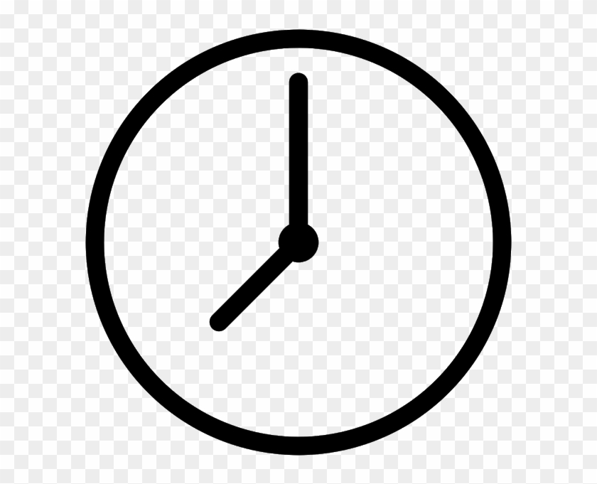 Clock Free To Use, High Resolution - Simple Clock Icon Transparent Background Clipart